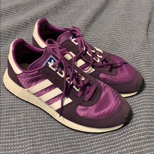 Adidas Women’s marathon boost G27696 sz 10 purple